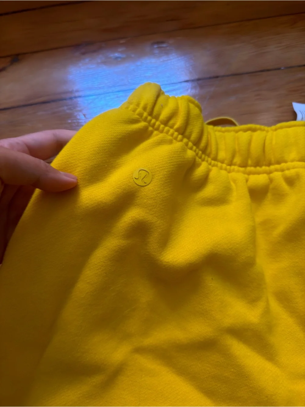 NWT Lululemon Yellow Elastic-Waist Bottoms